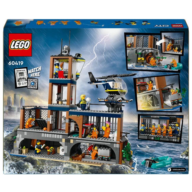 LEGO CITY POLICE PRISON ISLAND