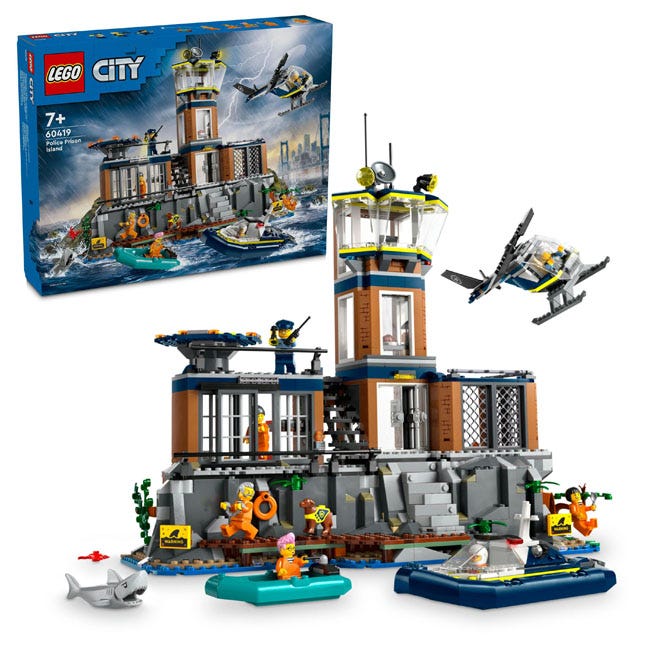 LEGO CITY POLICE PRISON ISLAND