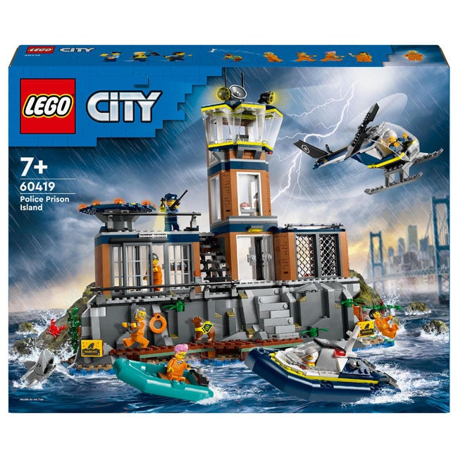 LEGO CITY POLICE PRISON ISLAND