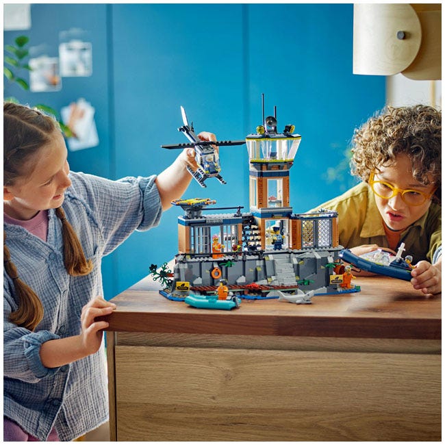 LEGO CITY POLICE PRISON ISLAND
