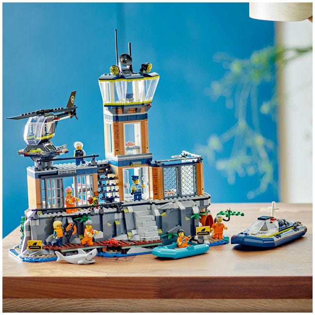 LEGO CITY POLICE PRISON ISLAND