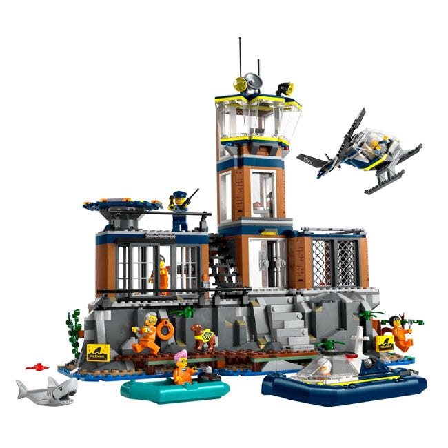 LEGO CITY POLICE PRISON ISLAND