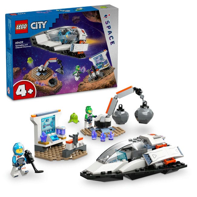 LEGO CITY SPACESHIP AND ASTEROID DISCOVERY