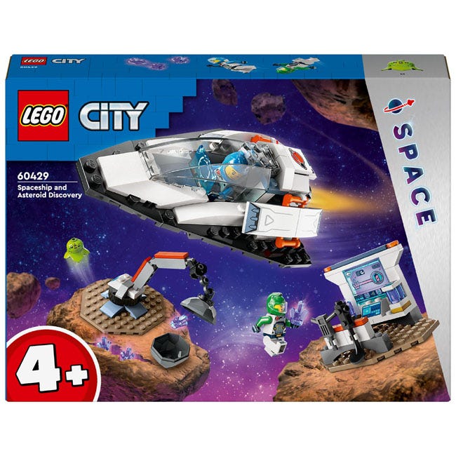 LEGO CITY SPACESHIP AND ASTEROID DISCOVERY