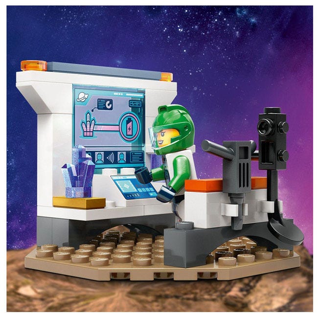 LEGO CITY SPACESHIP AND ASTEROID DISCOVERY