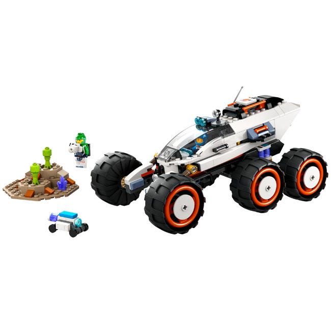 LEGO CITY SPACE EXPLORER ROVER AND ALIEN LIFE