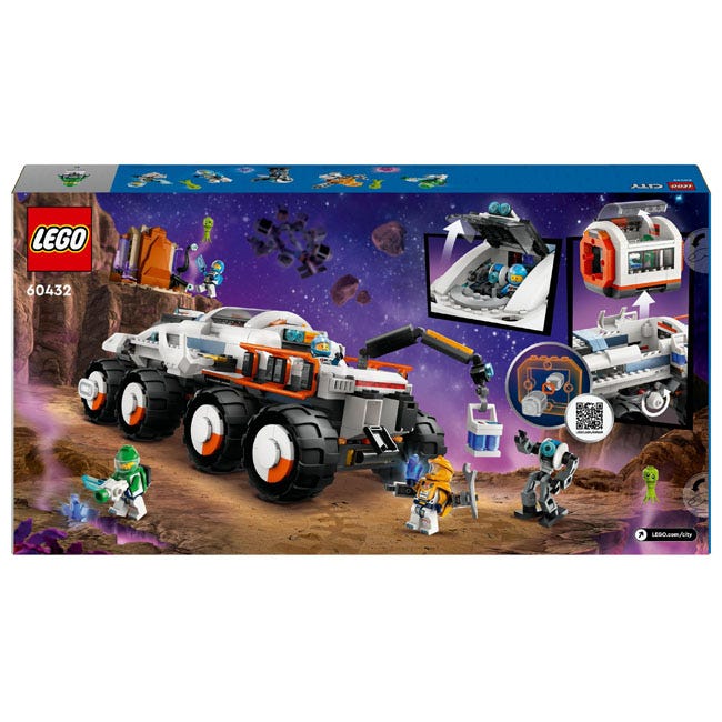 LEGO CITY COMMAND ROVER AND CRANE LOADER