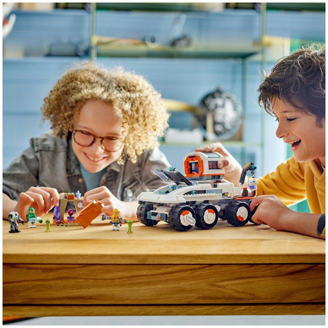 LEGO CITY COMMAND ROVER AND CRANE LOADER