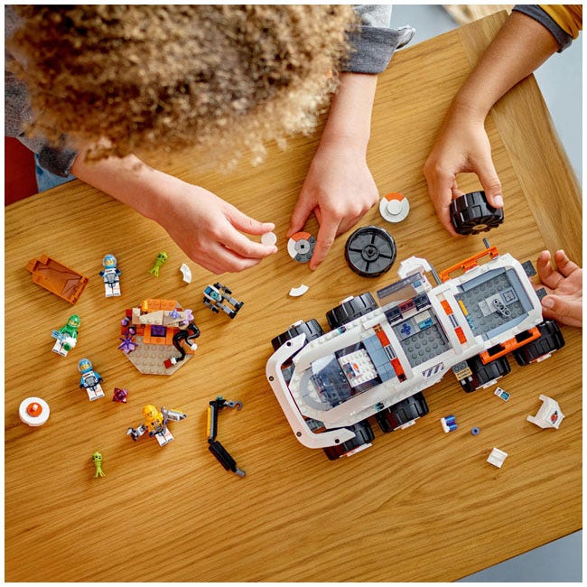 LEGO CITY COMMAND ROVER AND CRANE LOADER