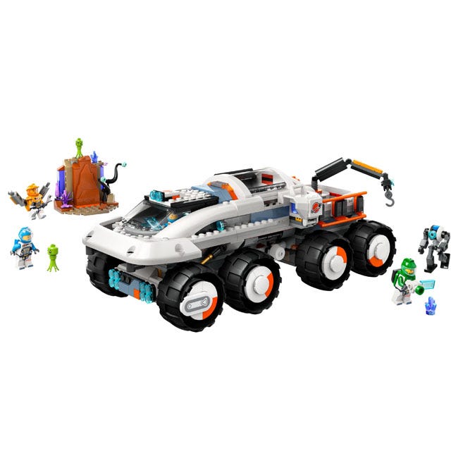 LEGO CITY COMMAND ROVER AND CRANE LOADER