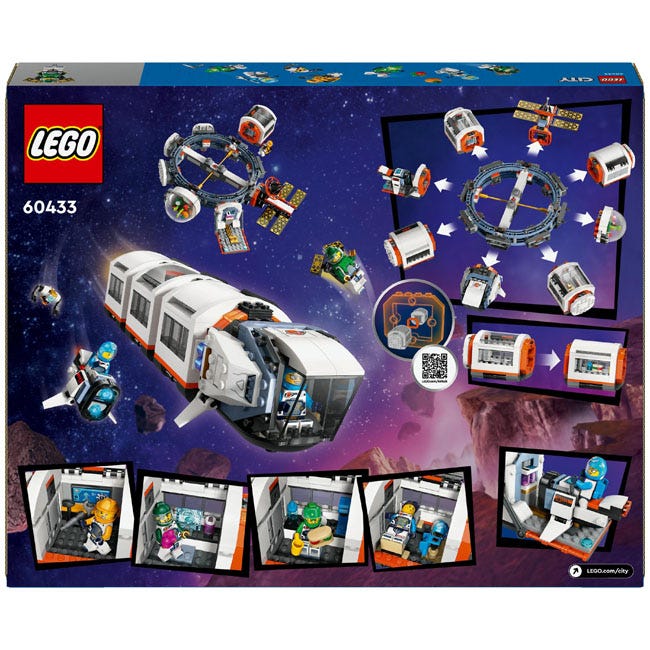 LEGO CITY MODULAR SPACE STATION