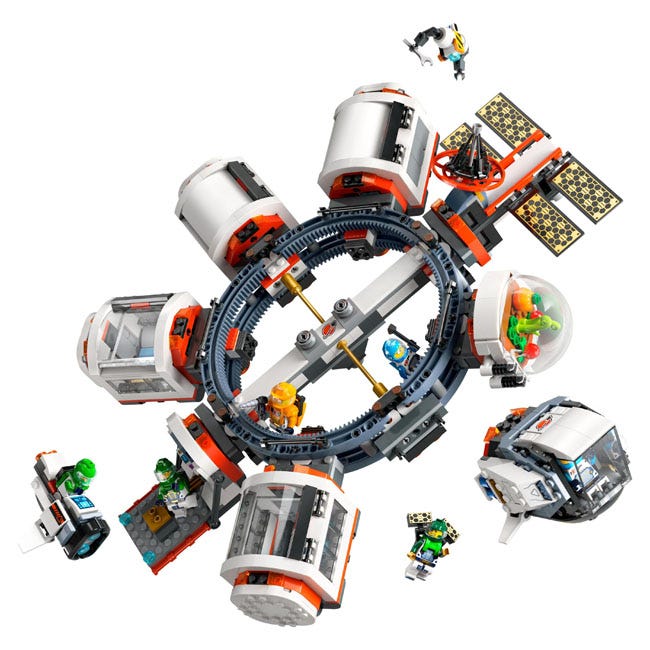 LEGO CITY MODULAR SPACE STATION