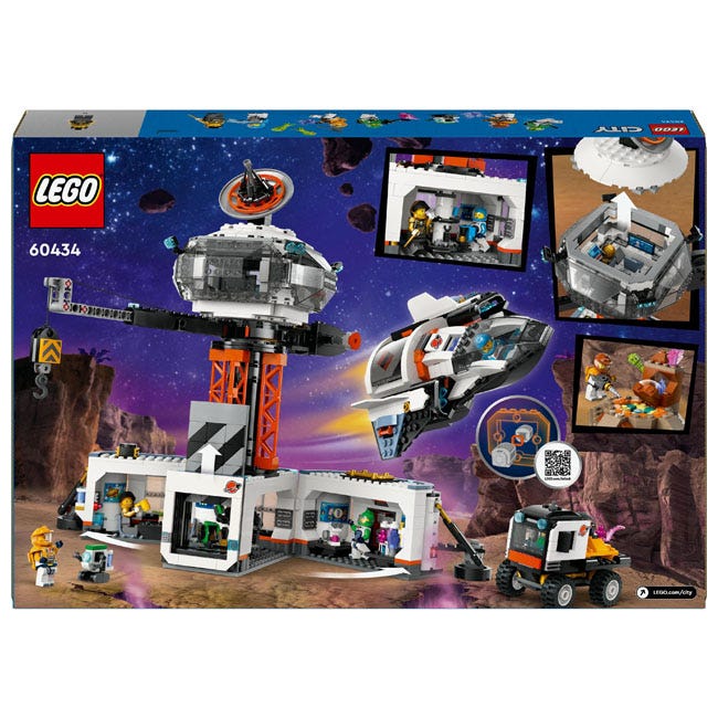 LEGO CITY SPACE BASE AND ROCKET LAUNCHPAD