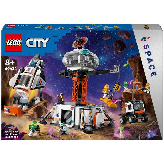 LEGO CITY SPACE BASE AND ROCKET LAUNCHPAD