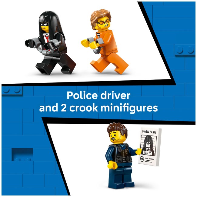 LEGO CITY POLICE PRISONER TRANSPORT VAN