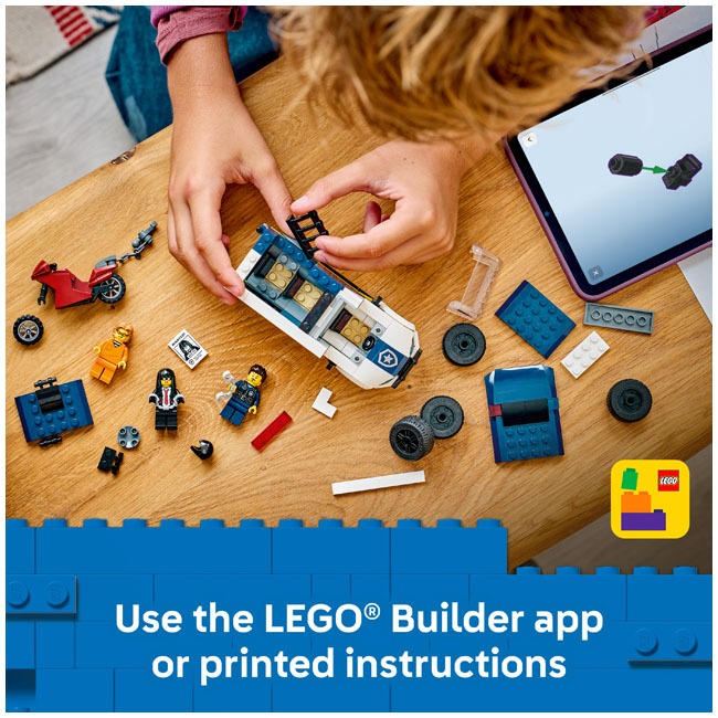 LEGO CITY POLICE PRISONER TRANSPORT VAN