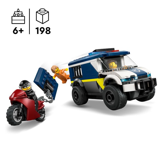 LEGO CITY POLICE PRISONER TRANSPORT VAN