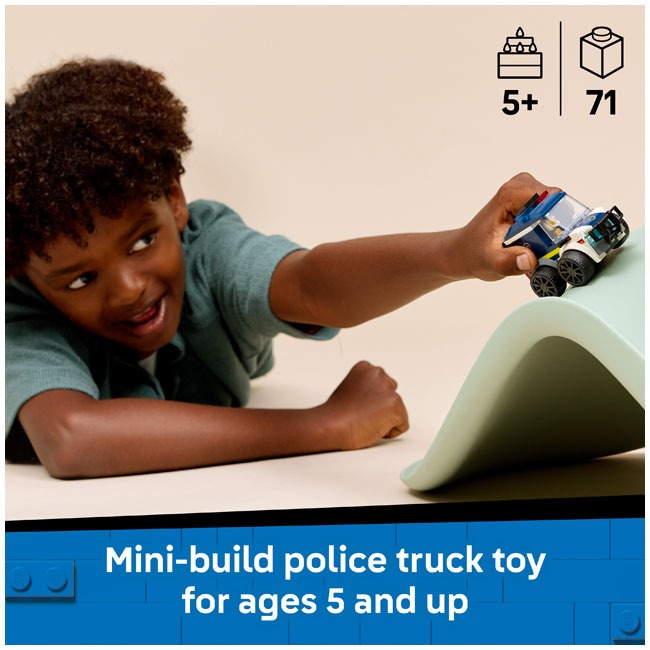 LEGO CITY RIDES POLICE TRUCK