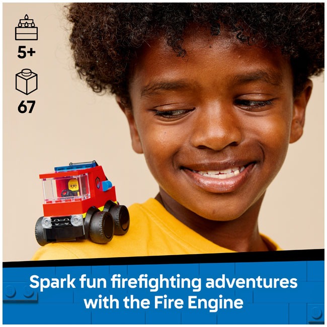 LEGO CITY RIDES FIRE TRUCK
