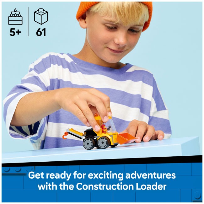 LEGO CITY RIDES CONSTRUCTION LOADER