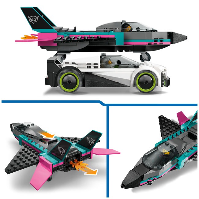 LEGO CITY JET VS CAR