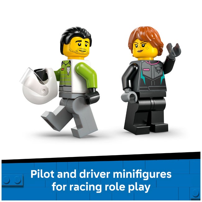 LEGO CITY JET VS CAR