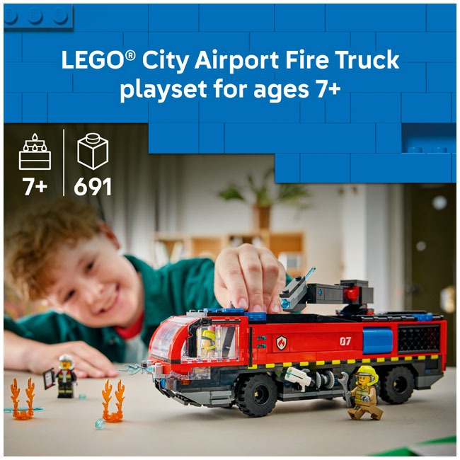LEGO CITY AIRPORT FIRE TRUCK