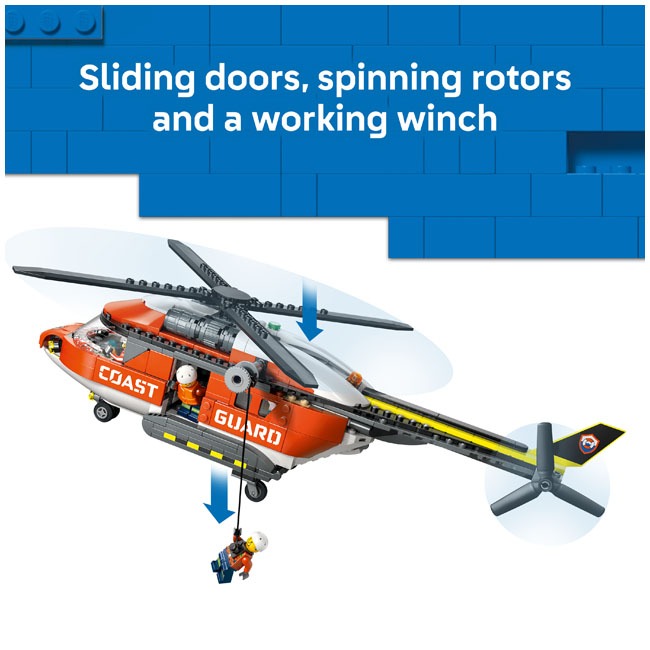 LEGO CITY COAST GUARD HELICOPTER