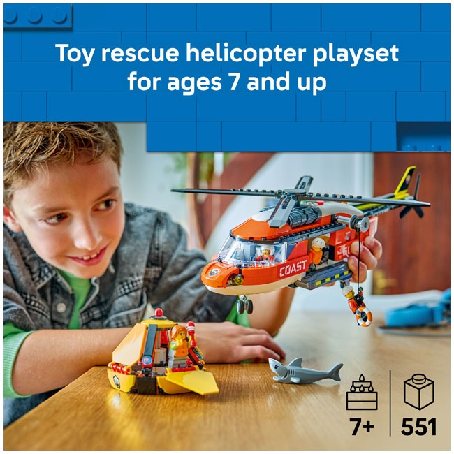 LEGO CITY COAST GUARD HELICOPTER