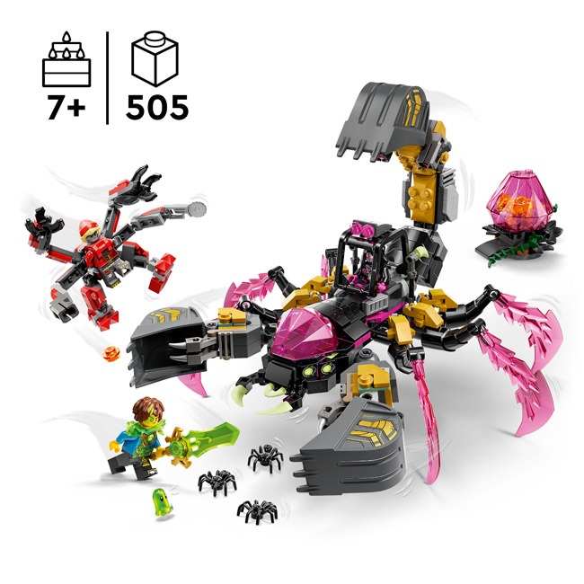 LEGO DREAMZZZ NIGHTMARE SCORPION DIGGER