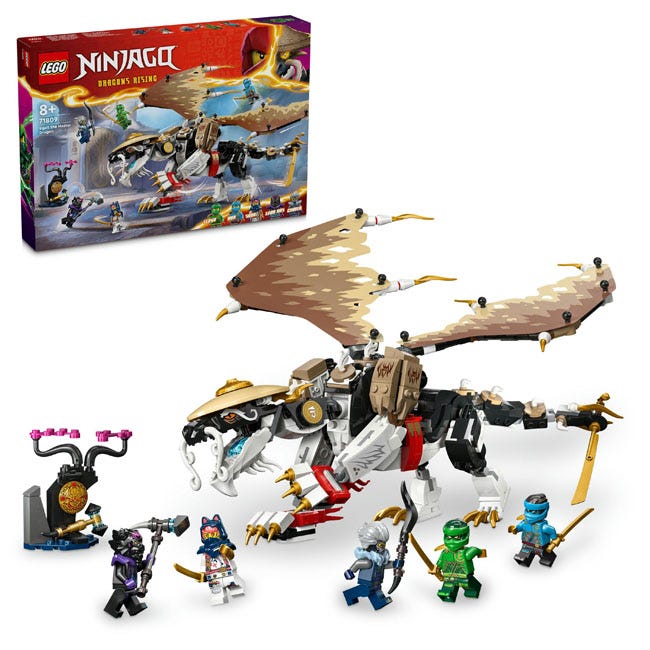 LEGO NINJAGO EGALT THE MASTER DRAGON