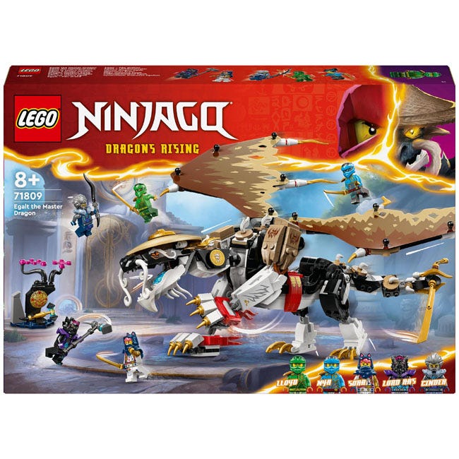 LEGO NINJAGO EGALT THE MASTER DRAGON