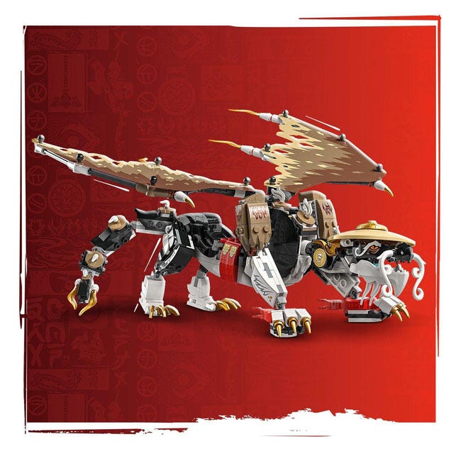 LEGO NINJAGO EGALT THE MASTER DRAGON