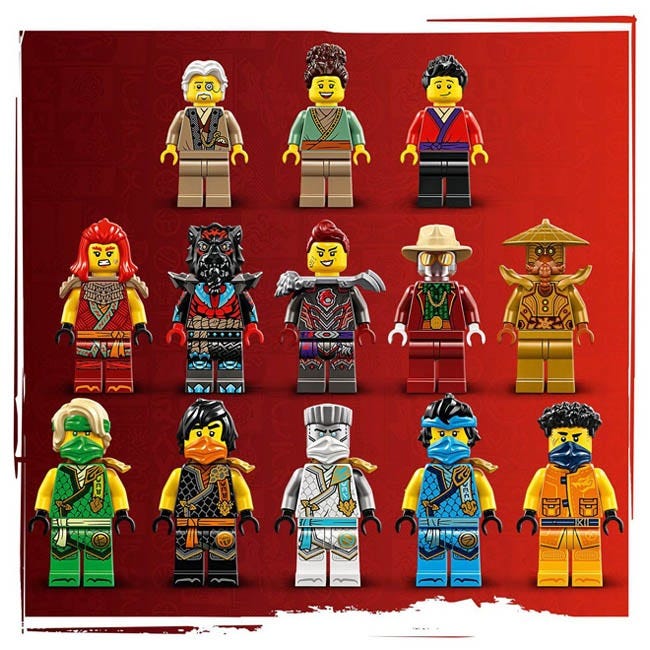 LEGO NINJAGO TOURNAMENT TEMPLE CITY