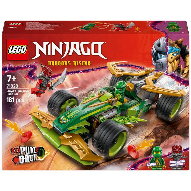 LEGO NINJAGO LLOYD'S PULL BACK RACE CAR