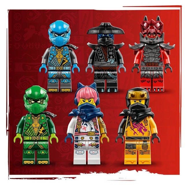 LEGO NINJAGO THUNDERFANG DRAGON OF CHAOS