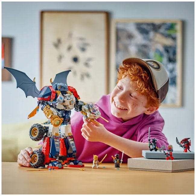 LEGO NINJAGO ZANES ULTRA COMBINER MECH