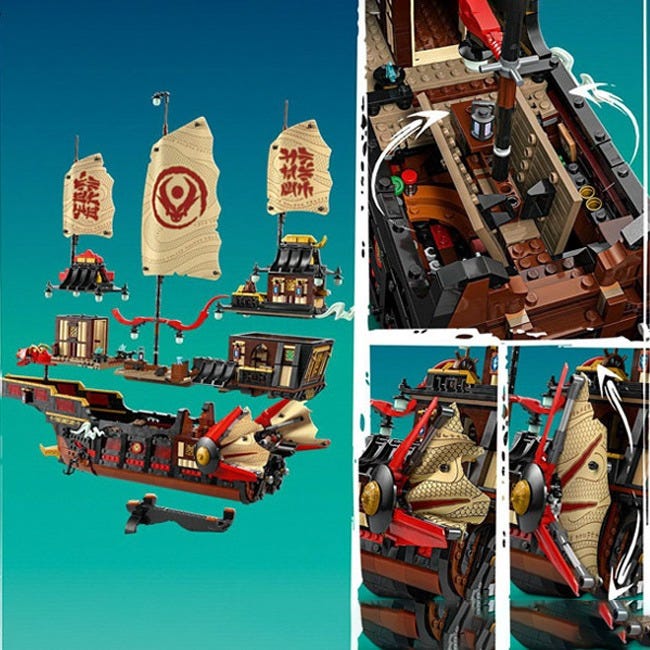 LEGO NINJAGO THE TEMPLE BOUNTY