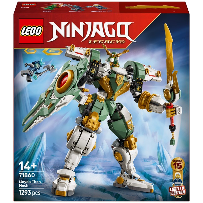 LEGO NINJAGO LLOYD'S TITAN MECH 15TH ANNIVERSARY