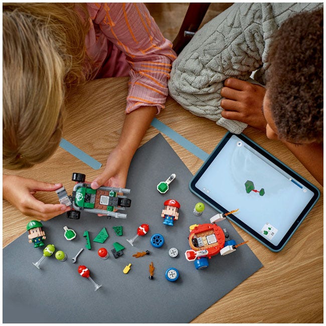 LEGO SUPER MARIO MARIO KART BABY MARIO VS. BABY LUIGI