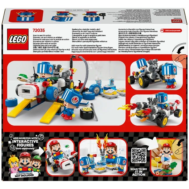 LEGO SUPER MARIO MARIO KART TOADÆS GARAGE