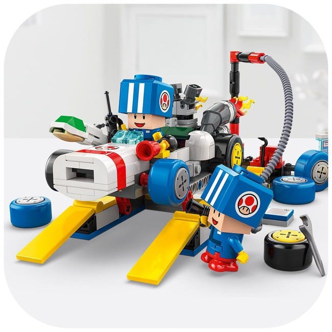 LEGO SUPER MARIO MARIO KART TOADÆS GARAGE