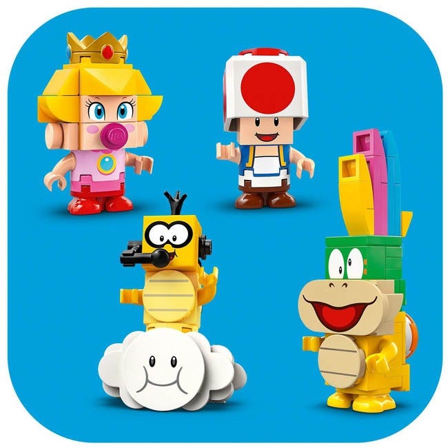 LEGO SUPER MARIO MARIO KART BABY PEACH AND GRAND PRIX SET