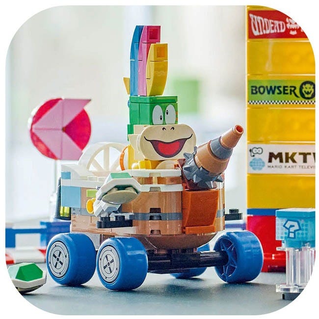 LEGO SUPER MARIO MARIO KART BABY PEACH AND GRAND PRIX SET