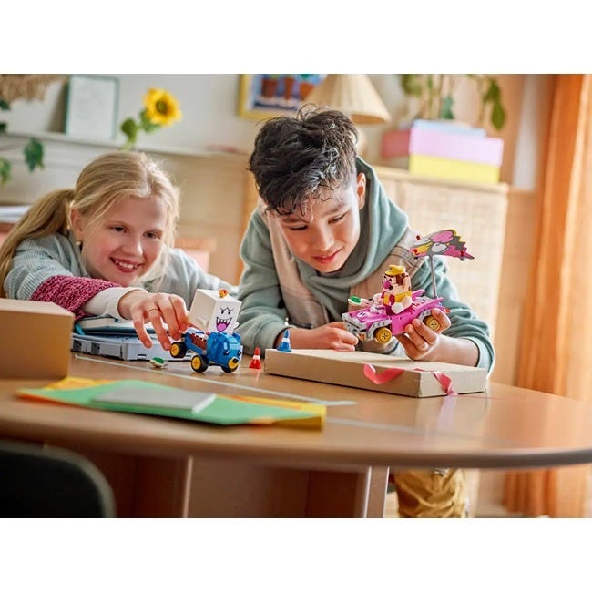 LEGO SUPER MARIO MARIO KART WARIO AND KING BOO