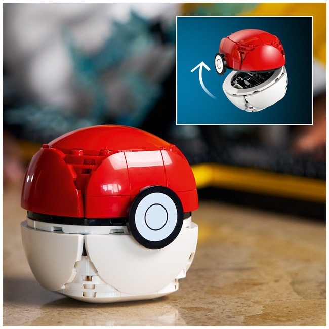LEGO POKEMON PIKACHU AND POKE BALL