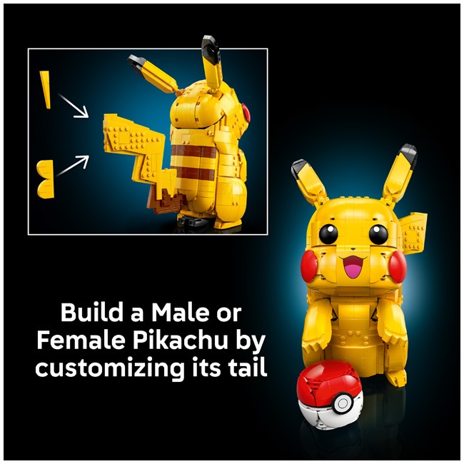 LEGO POKEMON PIKACHU AND POKE BALL