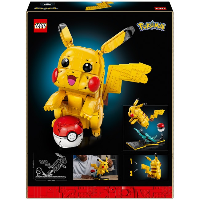 LEGO POKEMON PIKACHU AND POKE BALL
