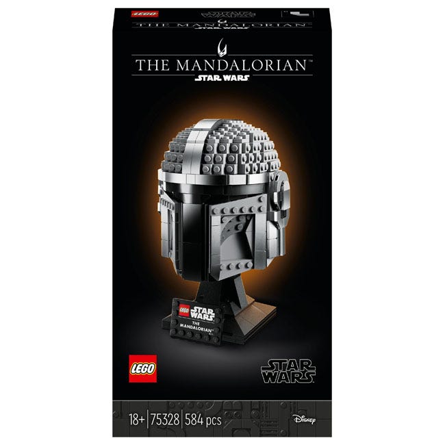 LEGO STAR WARS THE MANDALORIAN HELMET