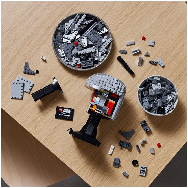 LEGO STAR WARS THE MANDALORIAN HELMET